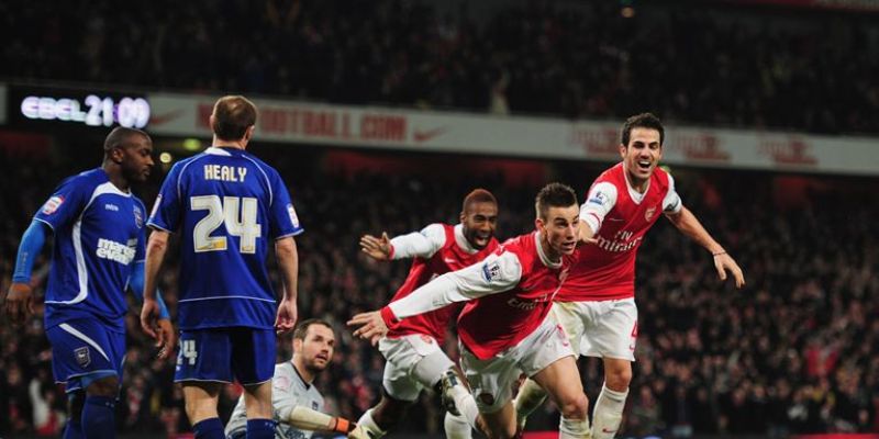 Phong độ hiện tại của Arsenal vs Ipswich Town