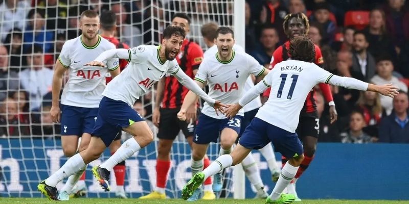 Phong độ gần đây của Bournemouth và Tottenham Hotspur